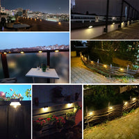 Lampes LED Solaires Extérieure noir
